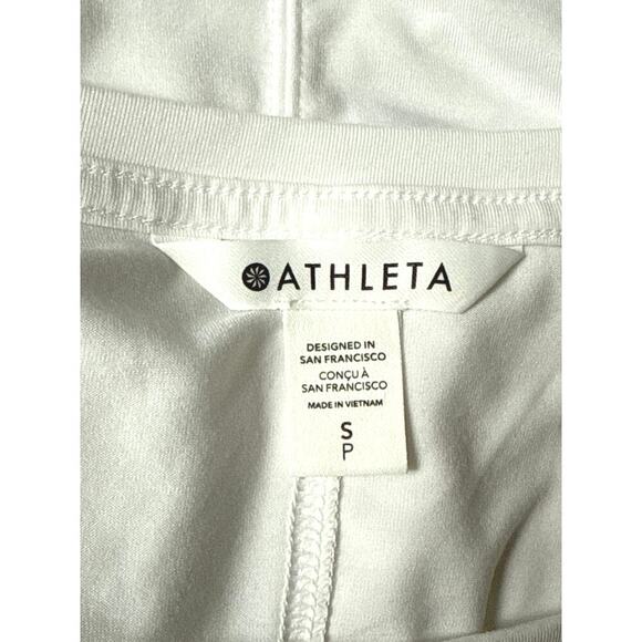 Athleta White Long Sleeve Top Womens Size Small - Picture 4 of 4